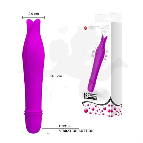 Estimulador vaginal con 10 modos de vibracion