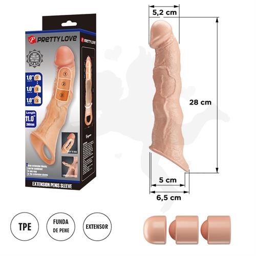 Funda extensora modular: diseño ajustable con múltiples combinaciones de longitud